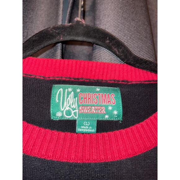Ugly Christmas Sweater Xmas Size Large Golf - Picture 2 of 3